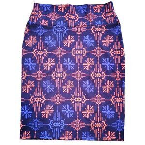 EC LULAROE "CASSIE" HIGH WAISTED PENCIL SKIRT SZ.L